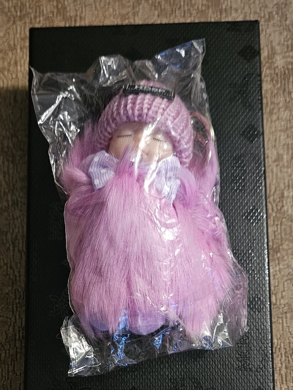 Plush Babydoll Keychain